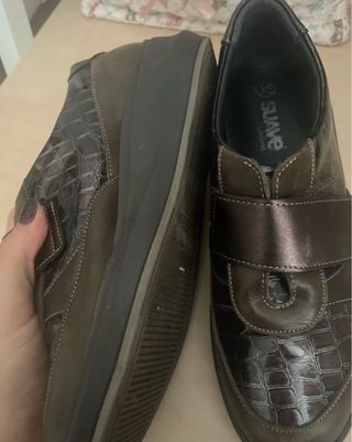 Mocasines Suave Marrones Mujer