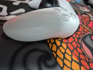 Mando PS5 DualSense blanco + Joysticks Magnéticos