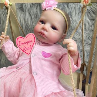 Muñeca reborn bebé silicona