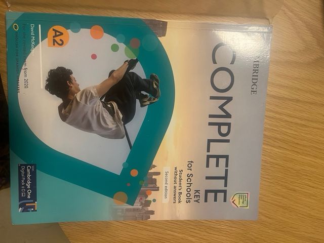 Complete Key for Schools English for Spanish Sp...