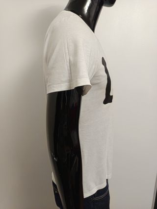 Camiseta Lee Blanca Logo Grande