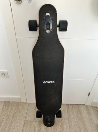 Longboard galaxia y bosque