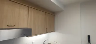 Puertas de cocina haya madera clara