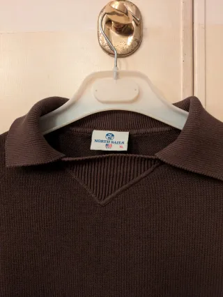 Maglione vintage North Sails marrone