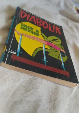 Diabolik n°1 del 1987 Originale d'epoca