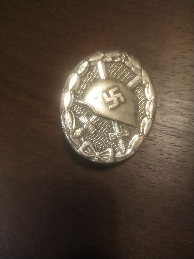 Insignia Plata Categoría Herido Alemana