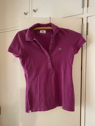 Polo Lacoste Roxo Tamanho M