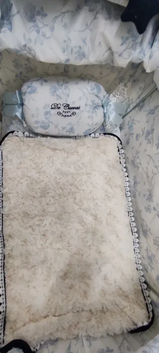 Carrito de bebé Reborn clásico