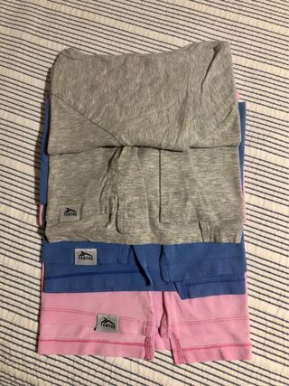 Lote 3 Camisetas Deportivas Mujer 100% Algodon 