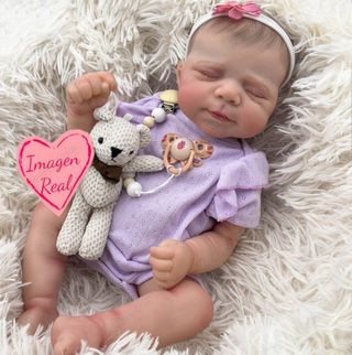 Muñeca reborn bebé silicona