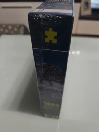 Puzzle Tigre Clementoni 1000 piezas Brilla Oscuri