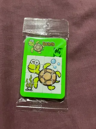 Juego de puzzle tortuga marina