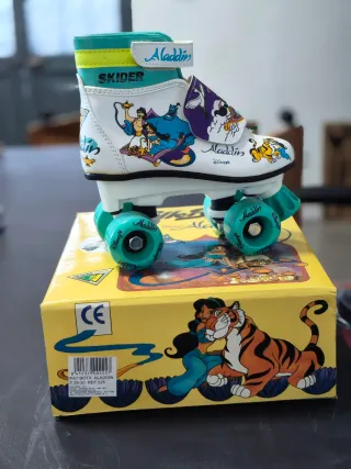 Patines Disney Aladdin Talla 29-30 y 31-32