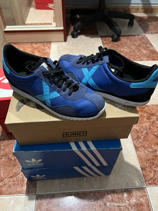 Botines Munich Azules