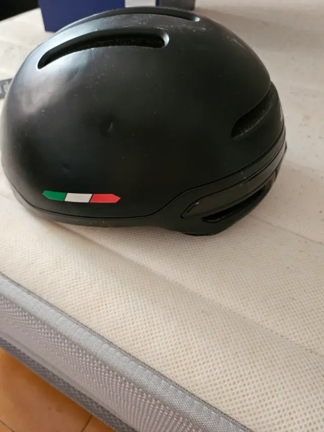 Casco Bicicleta/Moto Negro