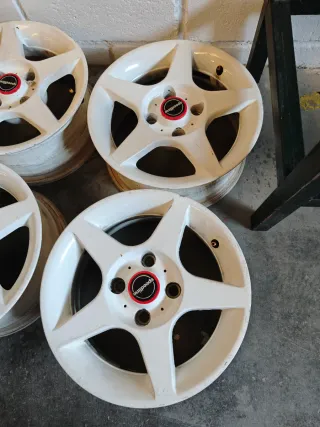Llantas Speedline 14 4x108 Blancas