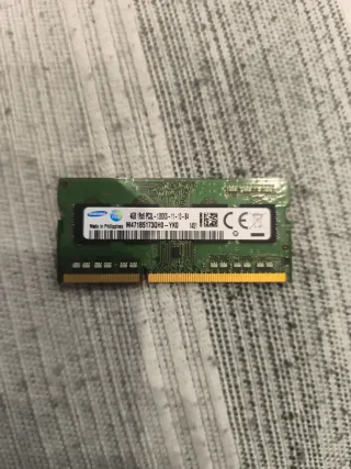Memoria RAM Samsung DDR3 SODIMM 4GB