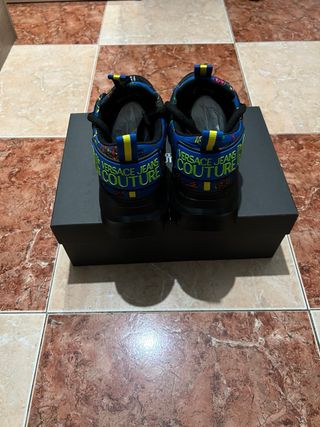 Botines Versace Jeans Couture Negro/Azul