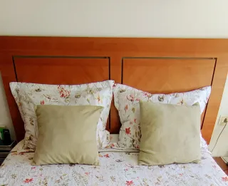 Cabecero de cama 1,50 de madera cerezo