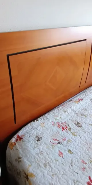 Cabecero de cama 1,50 de madera cerezo