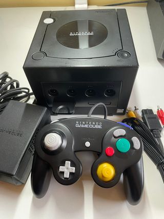 Nintendo GameCube Negra Completa