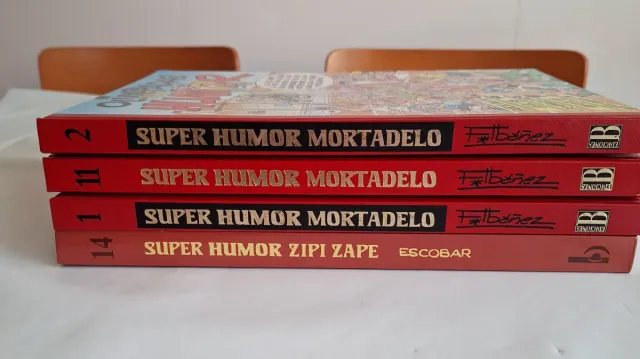  Mortadelo y Filemón y Zipi Zape tapa dura