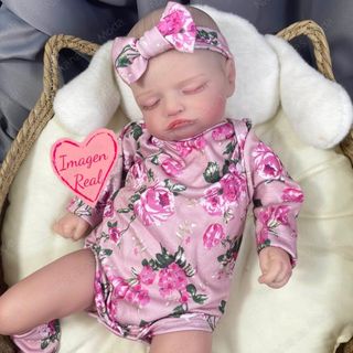 Muñeca reborn bebé silicona 