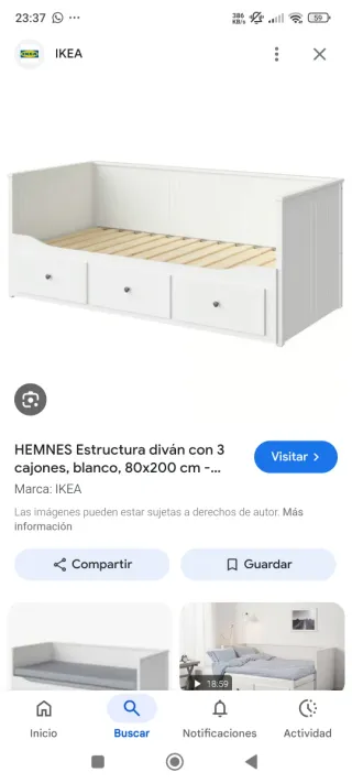 Lamas Ikea HEMNES reservadas