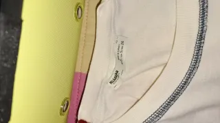 Top blanco con mariposa pull&bear