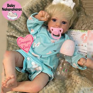 Muñeca reborn bebé silicona