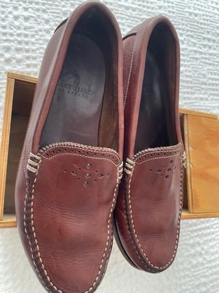 Zapatos Cartujano España 100 % piel, cosido a mano