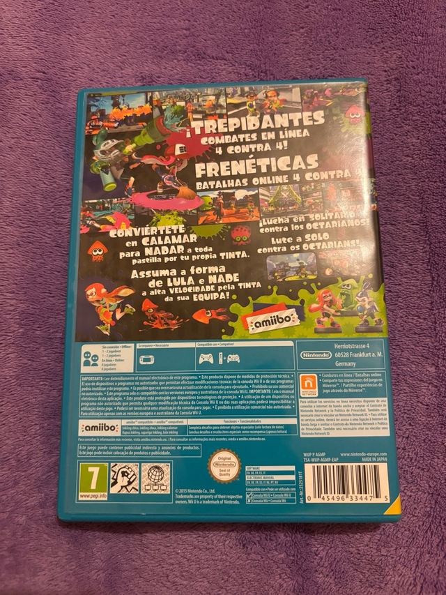 Splatoon Wii U Nintendo