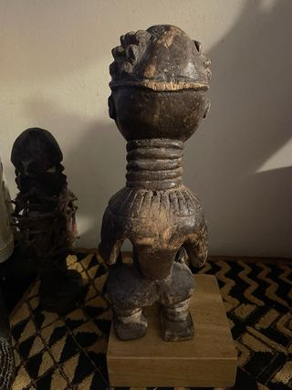 Figura Arte Africano Madera Tallado