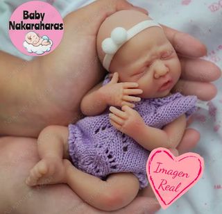 Muñeca Reborn Bebé Silicona flexible 