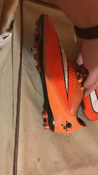 Botas de fútbol Nike Hypervenom Naranja