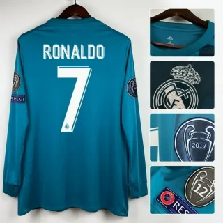 Camiseta Real Madrid 17/18 Adidas manga Larga