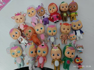 Pack Bebés Llorones con casas y accesorios
