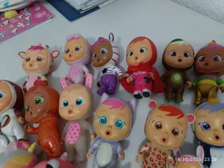 Pack Bebés Llorones con casas y accesorios