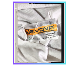 Polo GIVOVA uomo manica corta bianco