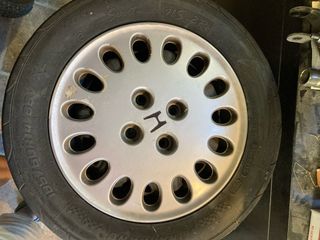 Llantas 14 Civic ed ef con Nankang NS-2R 185/60R14