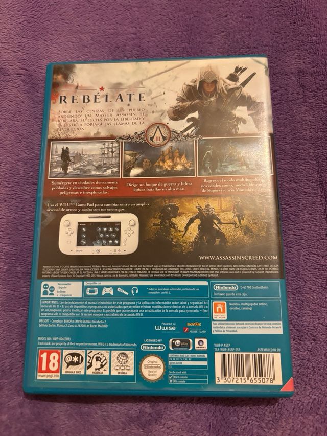Assassin's Creed III Wii U