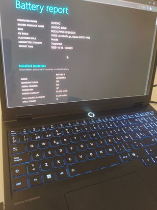 Lenovo legión 5 AMD Gen 10