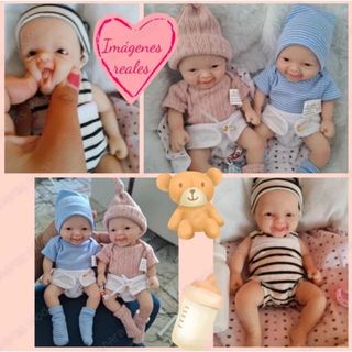 Bebé reborn muñeca silicona flexible