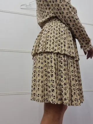 Vestito Denny Rose Beige Nero Taglia 42 italiana