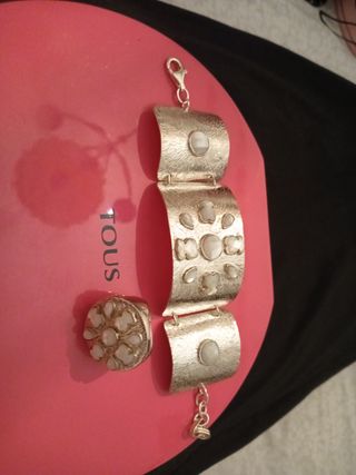 Pulsera XL y Anillo Talla 16 Tous