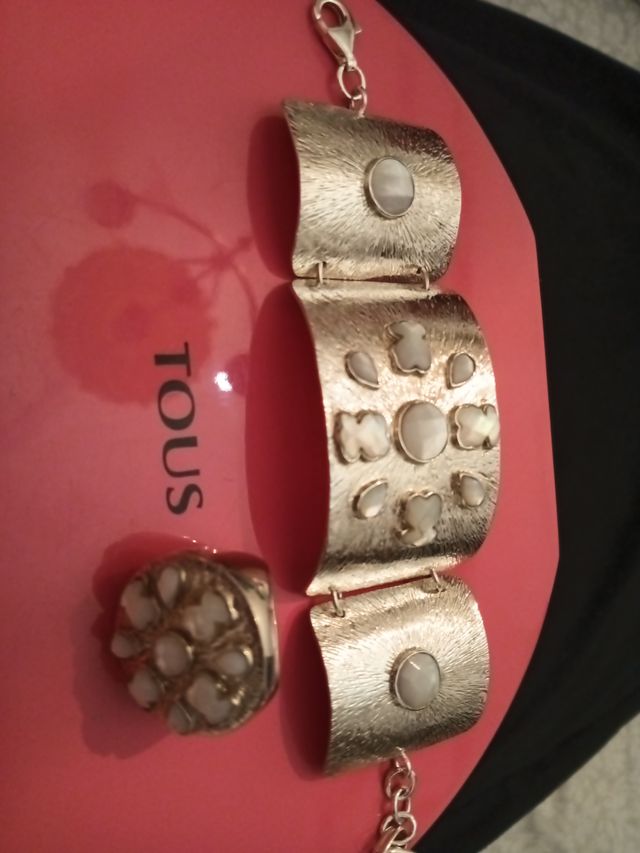 Pulsera XL y Anillo Talla 16 Tous