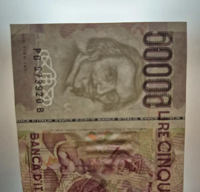 50.000 Lire Banca d'Italia - Bernini