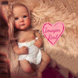 Muñeca reborn bebé silicona 