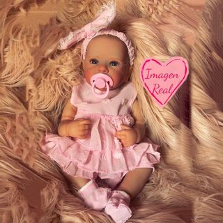 Muñeca reborn bebé silicona 