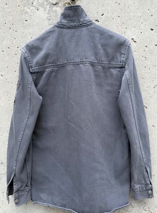 Sobrecamisa Zara Gris Talla M